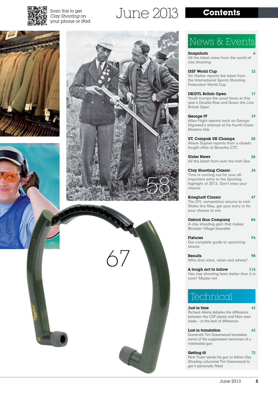 Clay Shooting Preview Pages