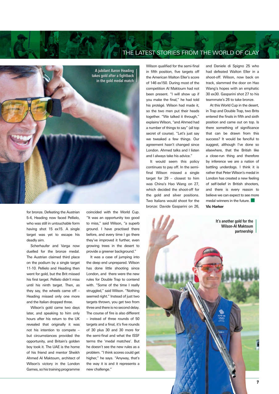 Clay Shooting Preview Pages