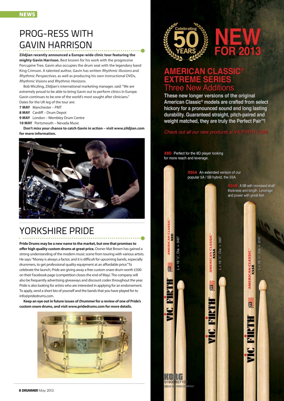 iDrum magazine: Never miss a beat Preview Pages