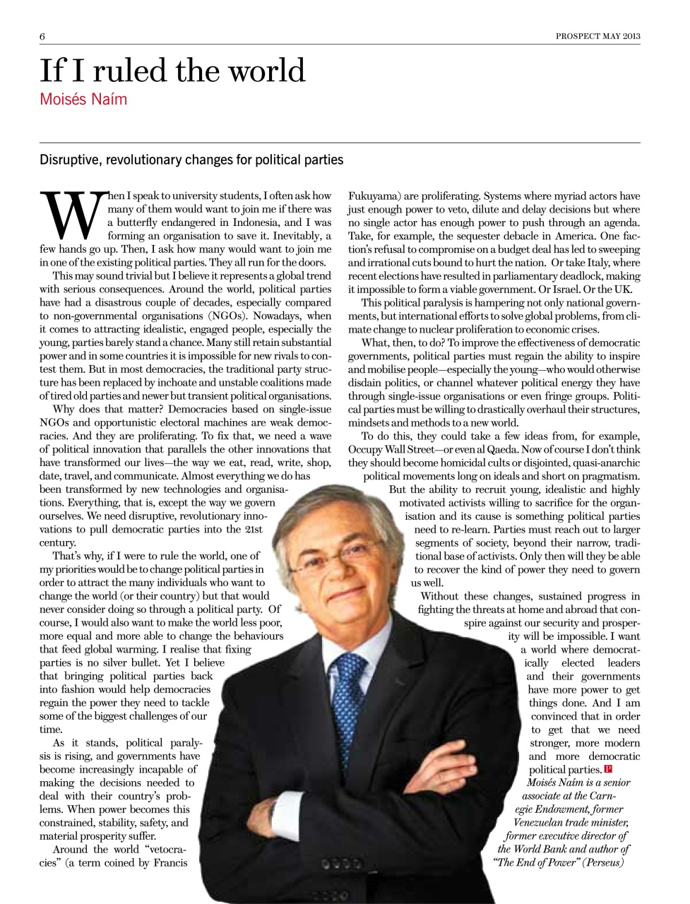 Prospect Magazine Preview Pages