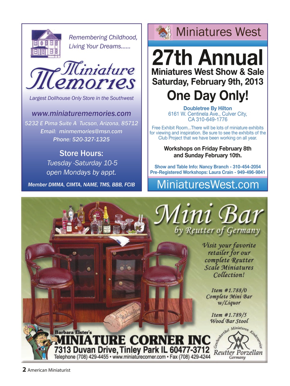 American Miniaturist Preview Pages
