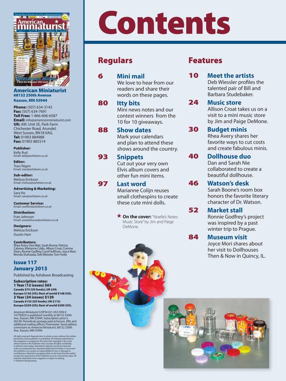 American Miniaturist Preview Pages