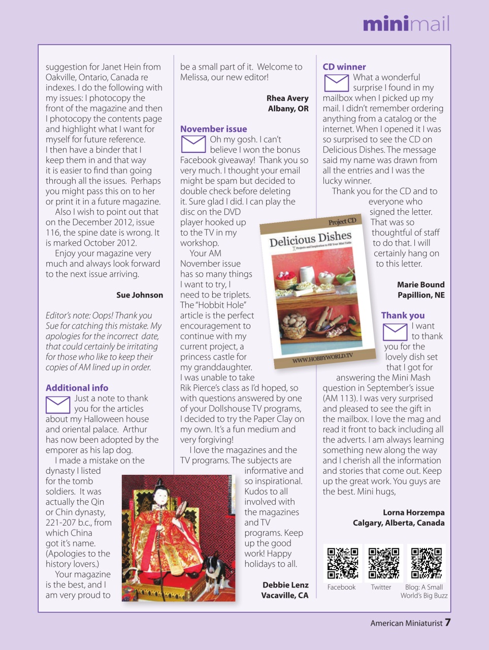 American Miniaturist Preview Pages