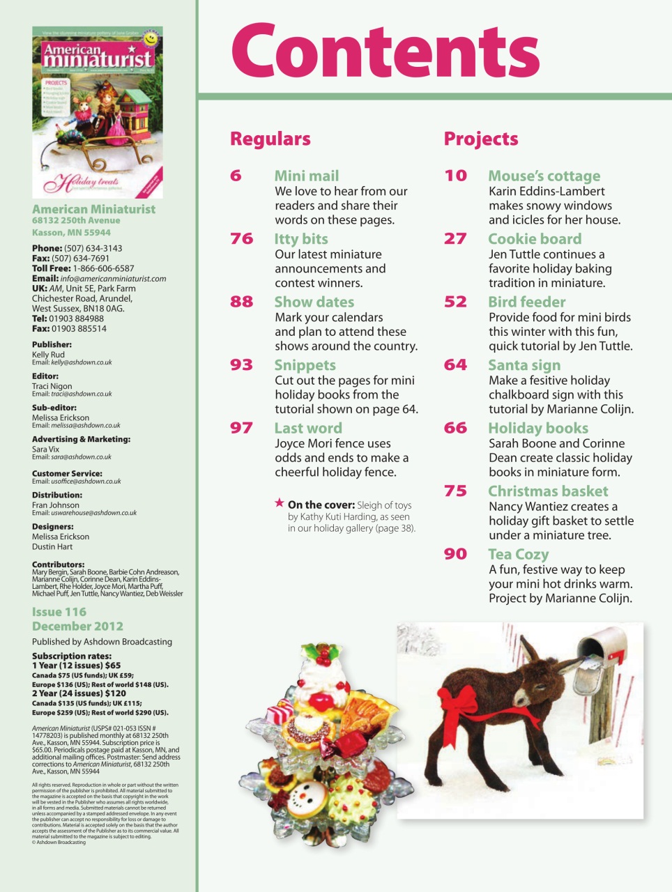 American Miniaturist Preview Pages