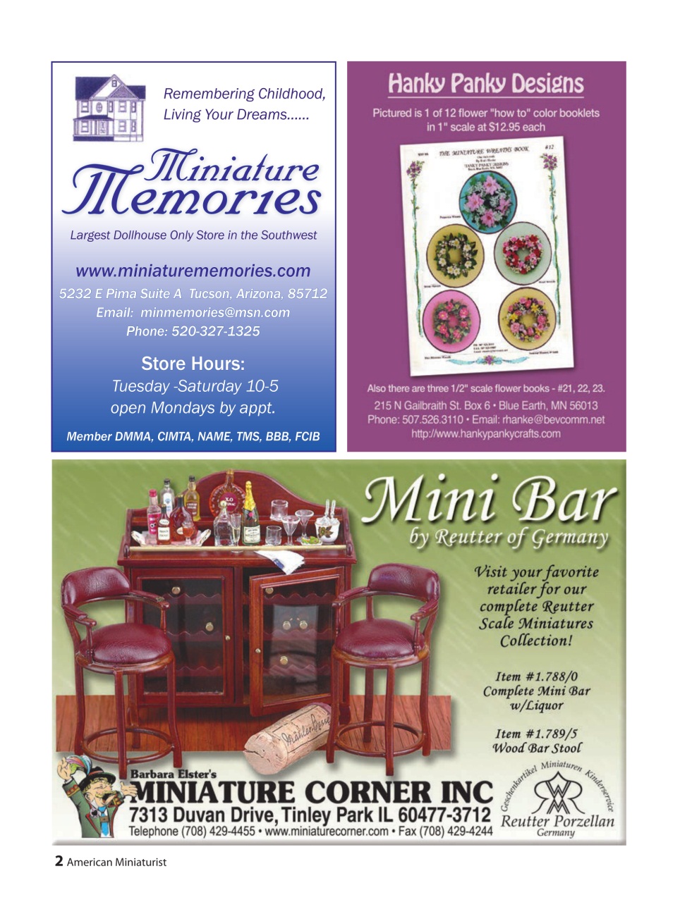 American Miniaturist Preview Pages