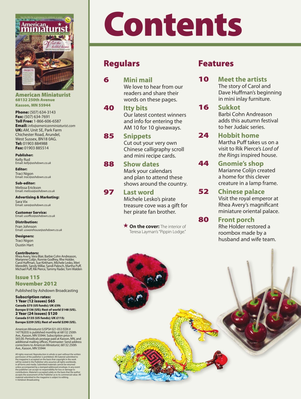 American Miniaturist Preview Pages