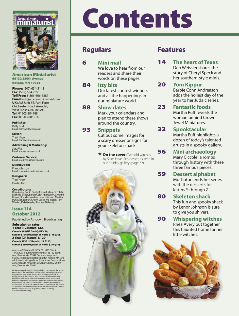 American Miniaturist Preview Pages
