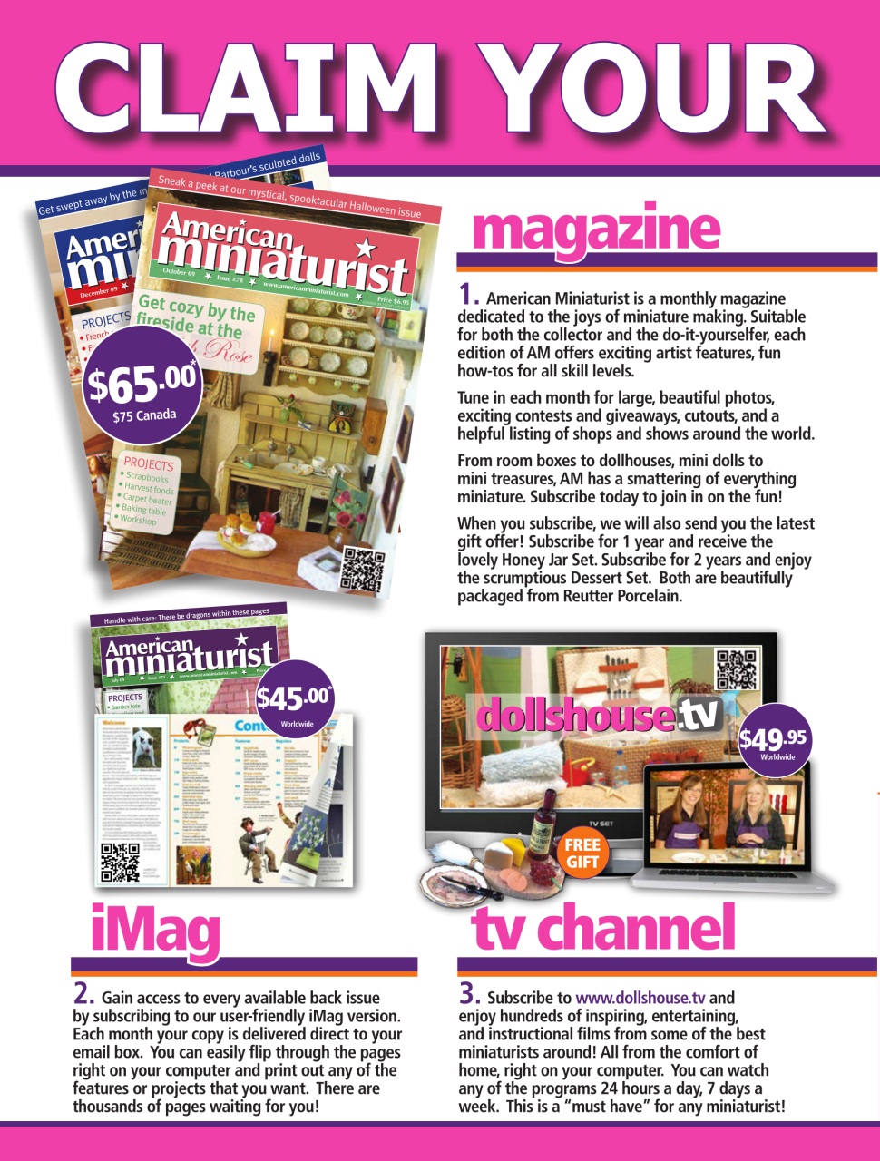 American Miniaturist Preview Pages