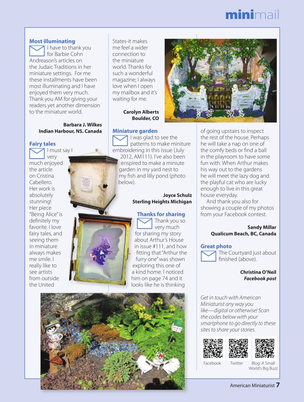 American Miniaturist Preview Pages