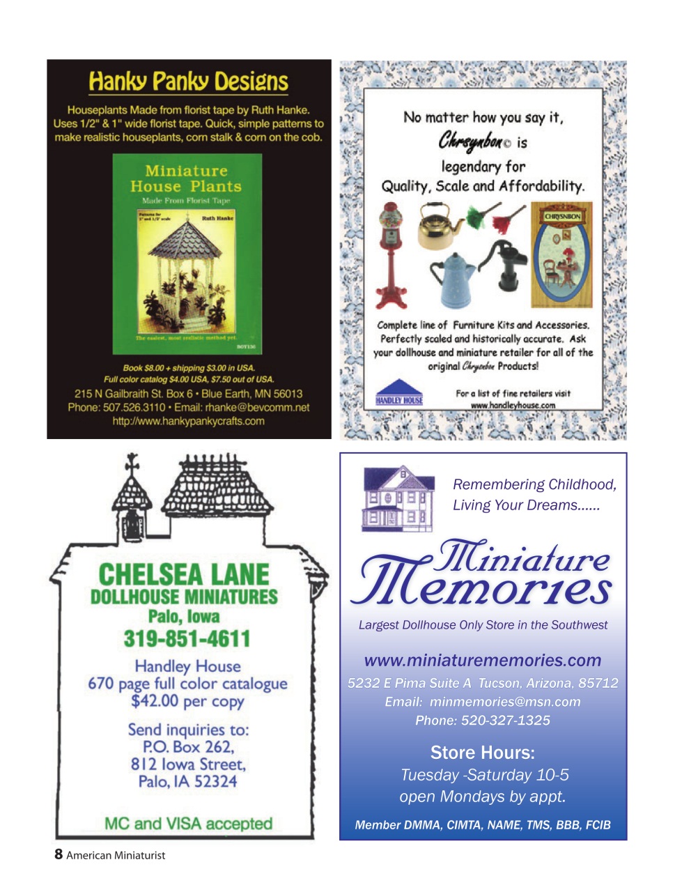 American Miniaturist Preview Pages