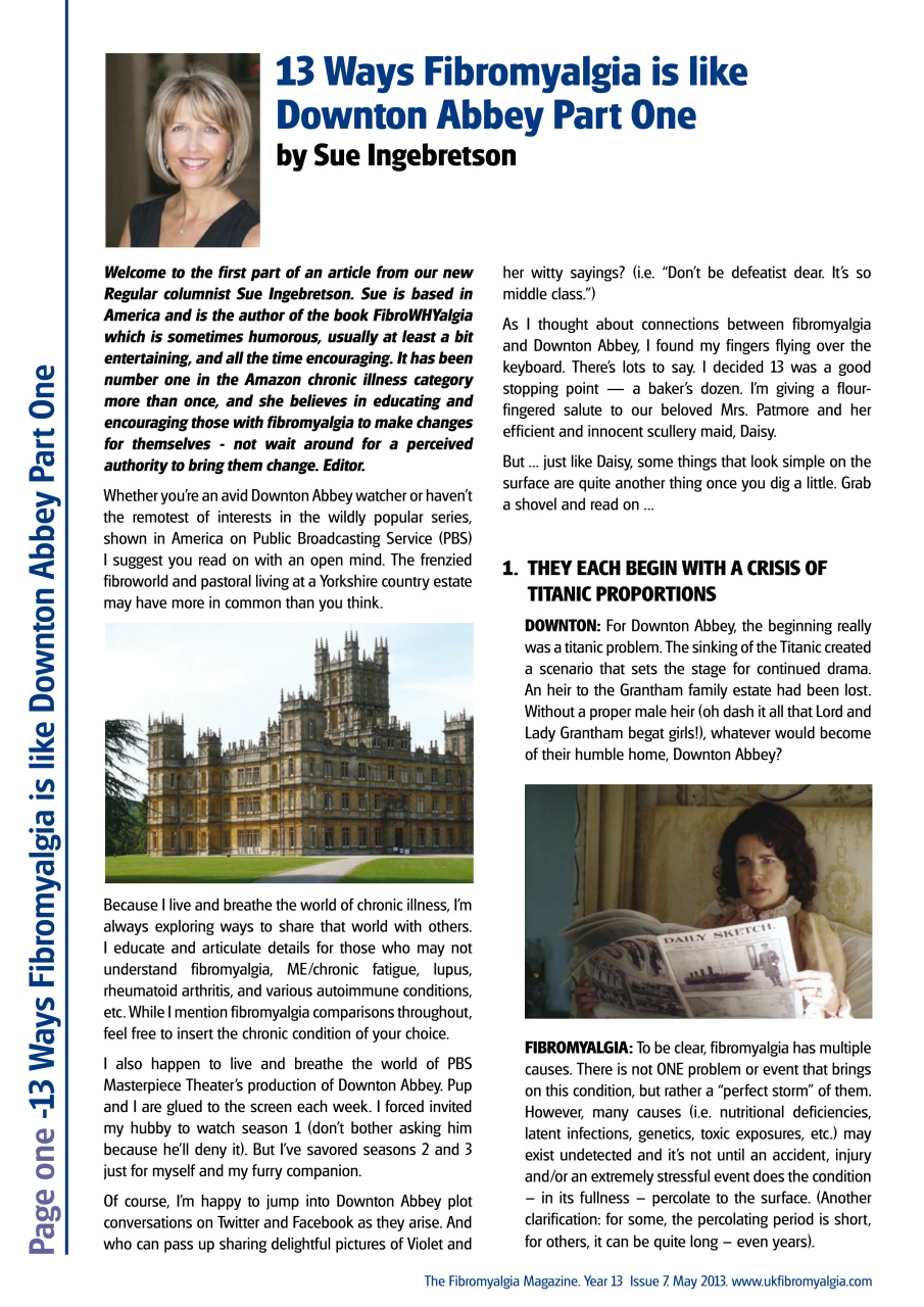 Fibromyalgia Magazine Preview Pages