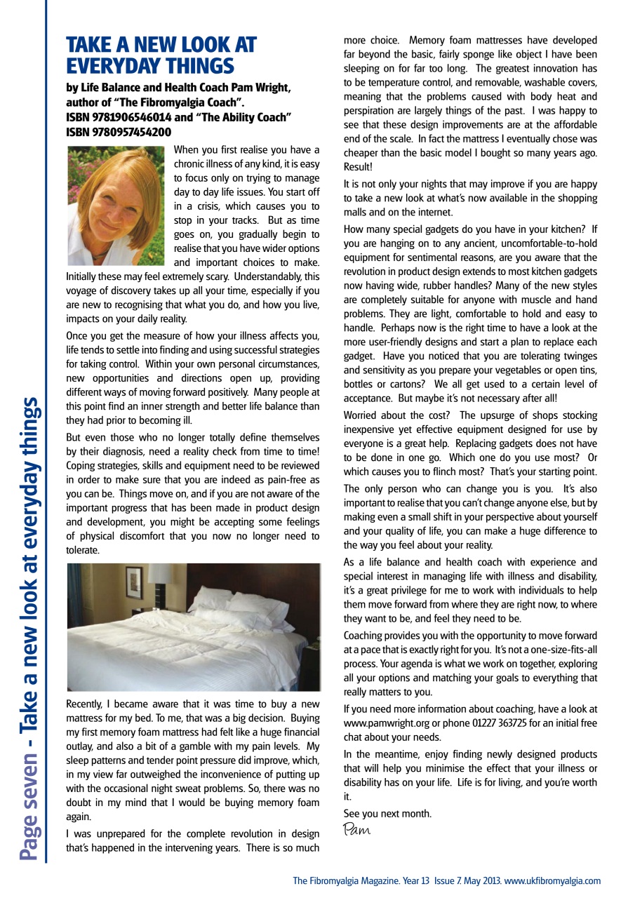 Fibromyalgia Magazine Preview Pages