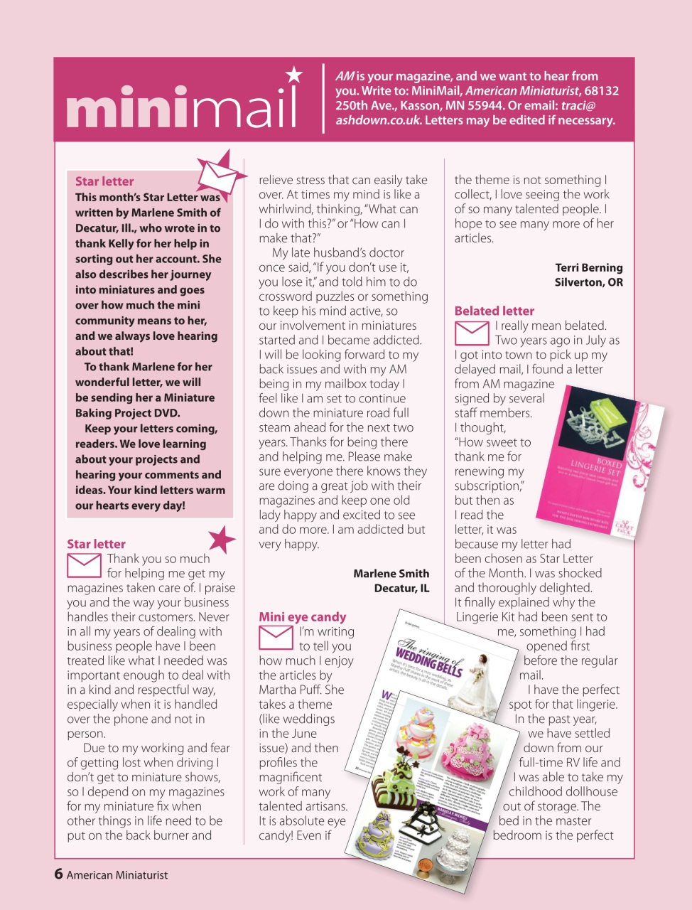 American Miniaturist Preview Pages