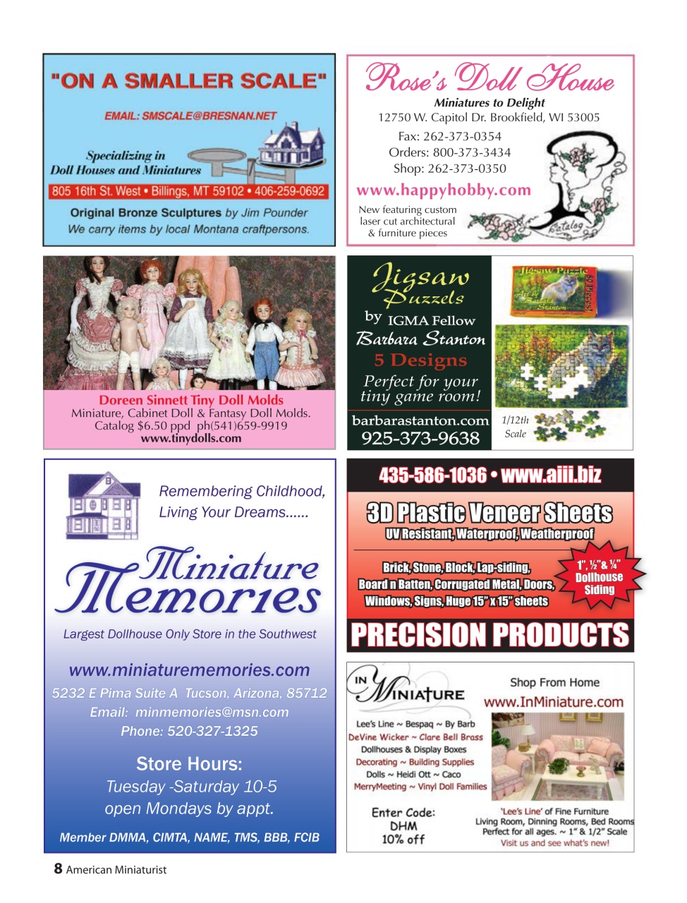 American Miniaturist Preview Pages