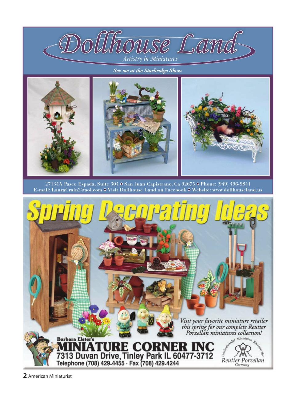 American Miniaturist Preview Pages