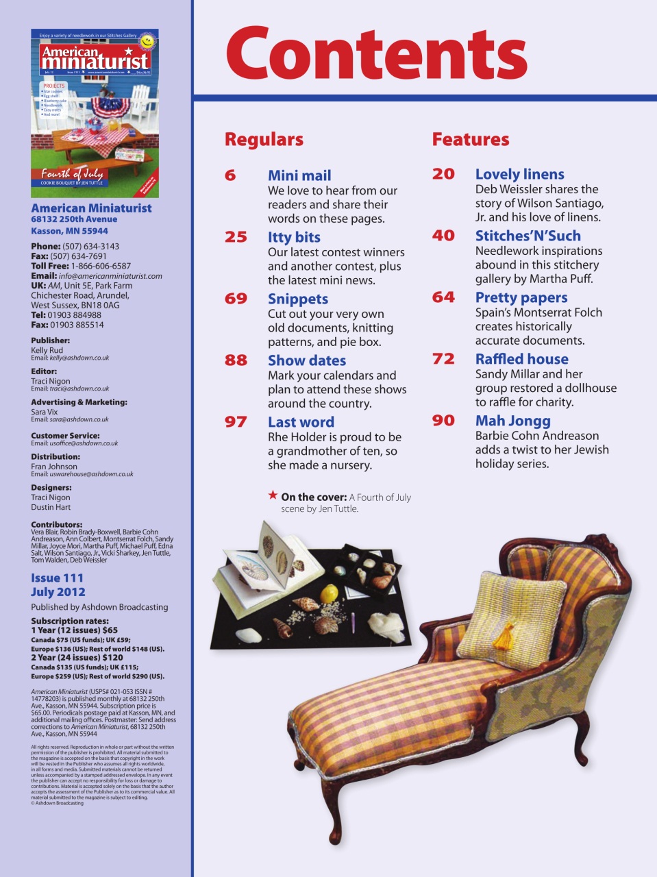 American Miniaturist Preview Pages