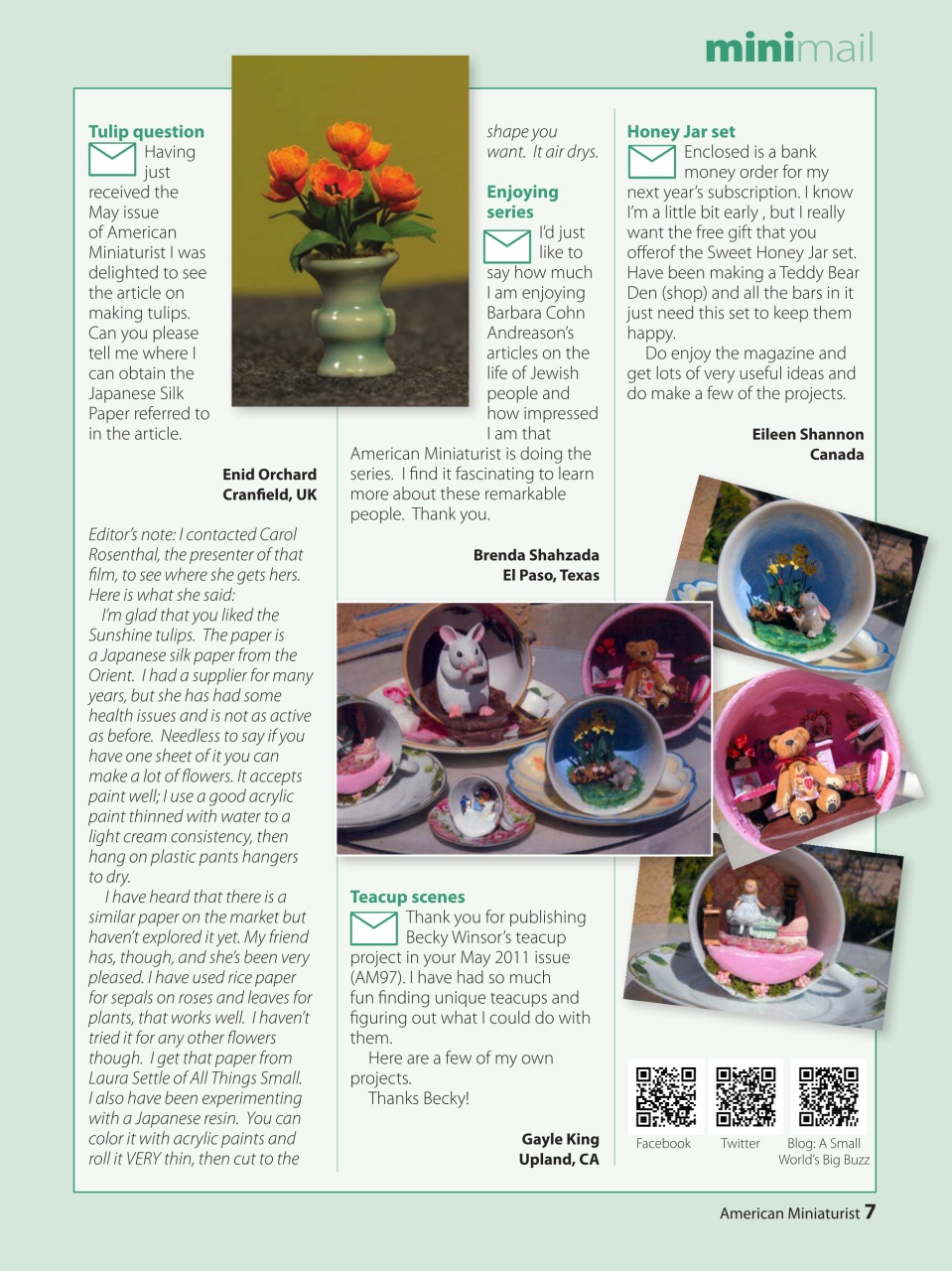 American Miniaturist Preview Pages