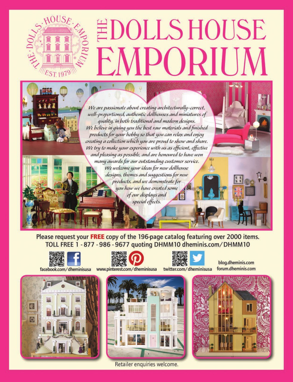 Dollhouse Miniatures Preview Pages