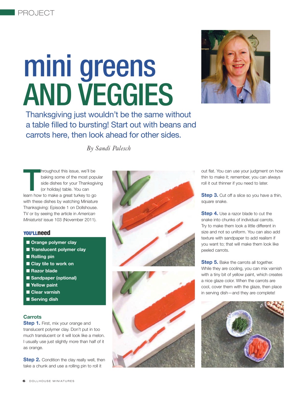 Dollhouse Miniatures Preview Pages