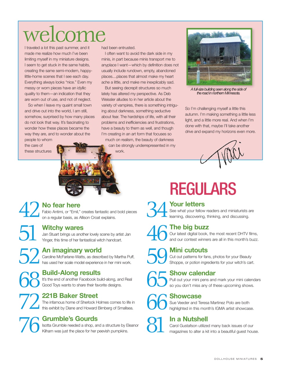 Dollhouse Miniatures Preview Pages