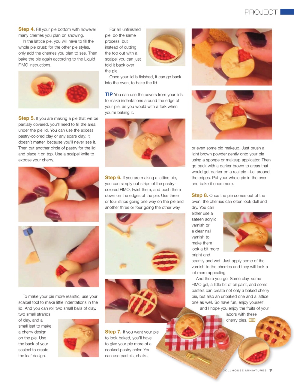 Dollhouse Miniatures Preview Pages