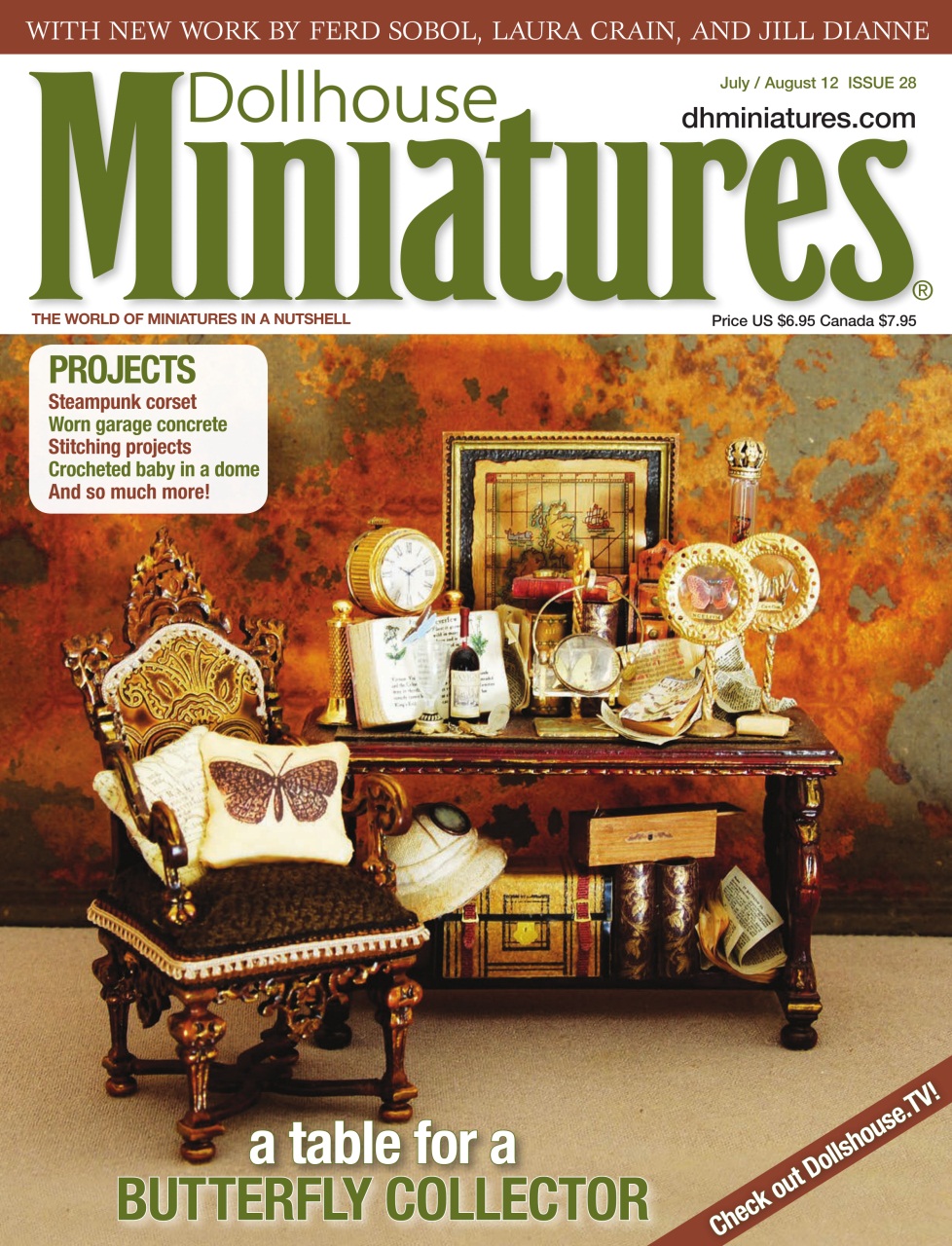 Dollhouse Miniatures Preview Pages