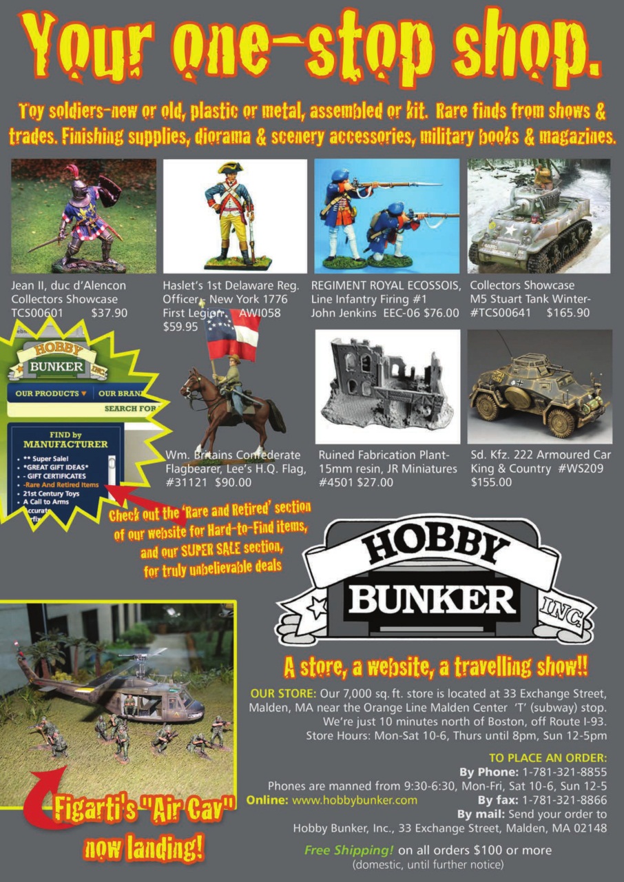 Toy Soldier & Model Figure Preview Pages