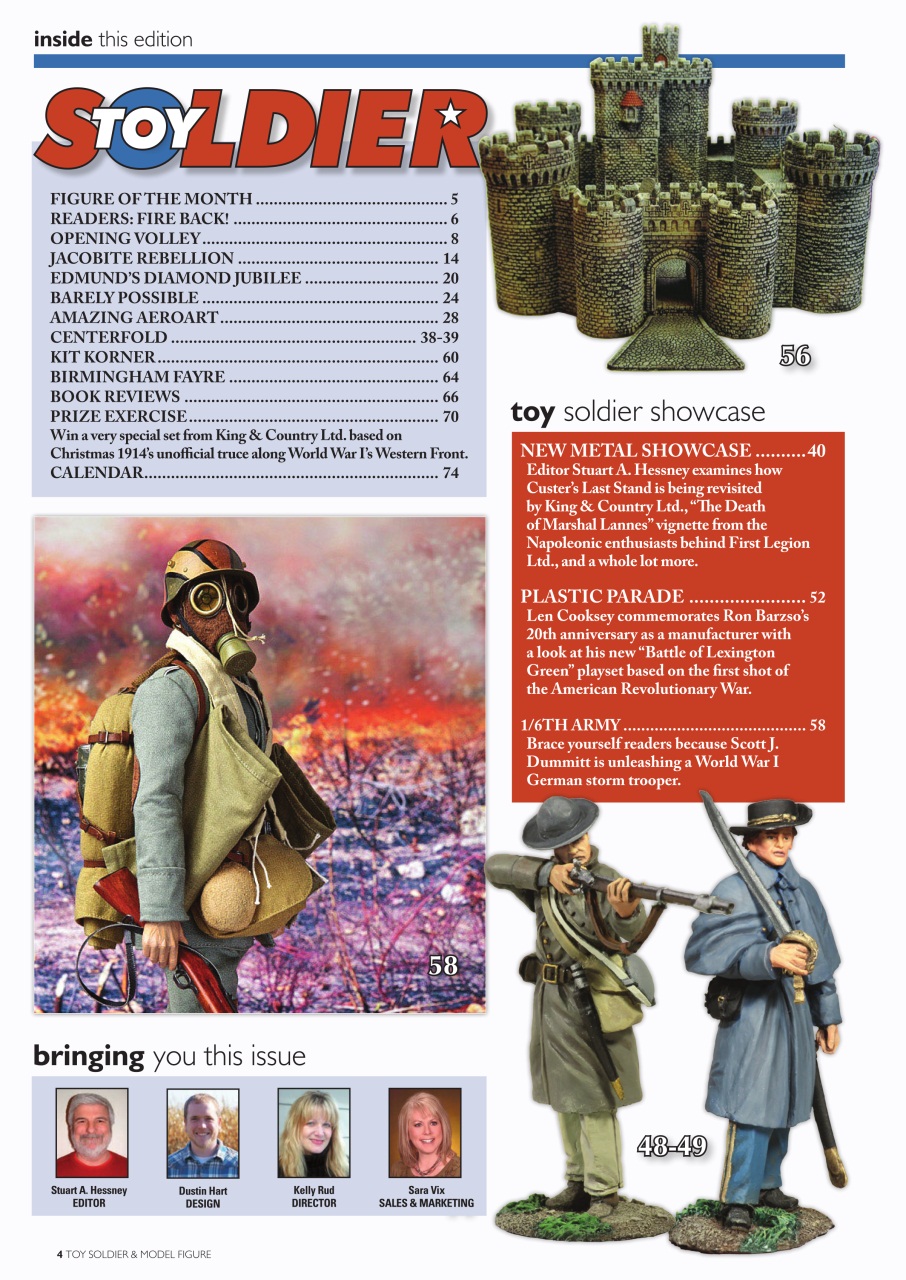 Toy Soldier & Model Figure Preview Pages