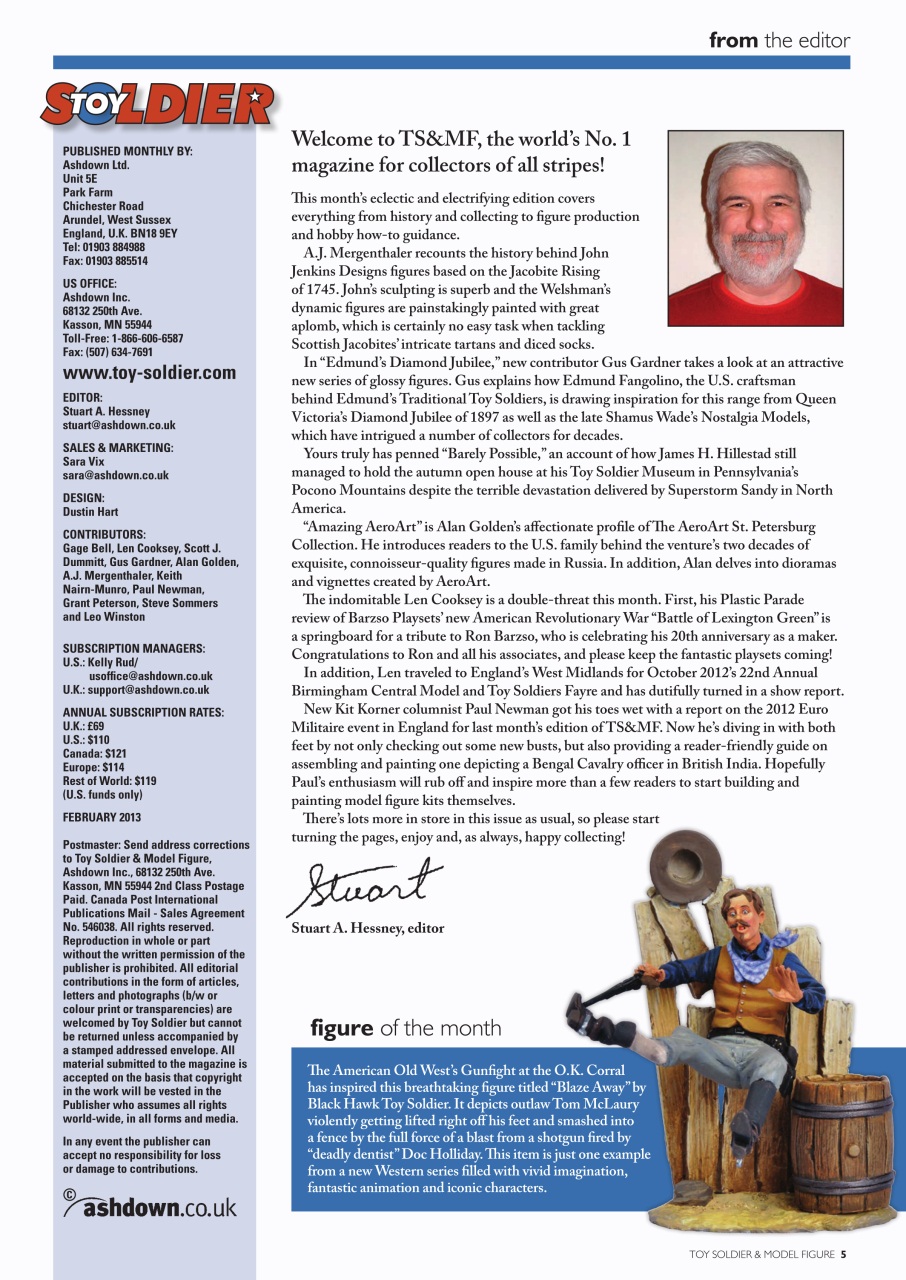 Toy Soldier & Model Figure Preview Pages