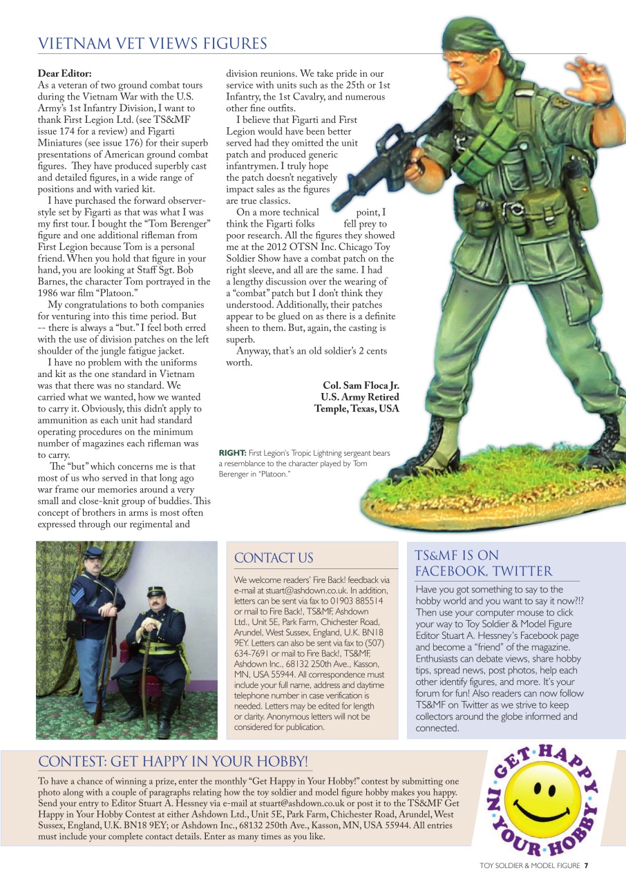 Toy Soldier & Model Figure Preview Pages