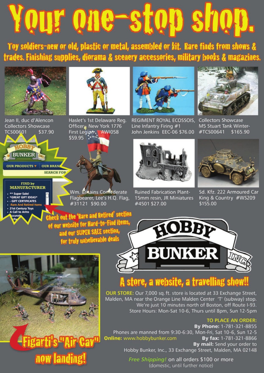 Toy Soldier & Model Figure Preview Pages