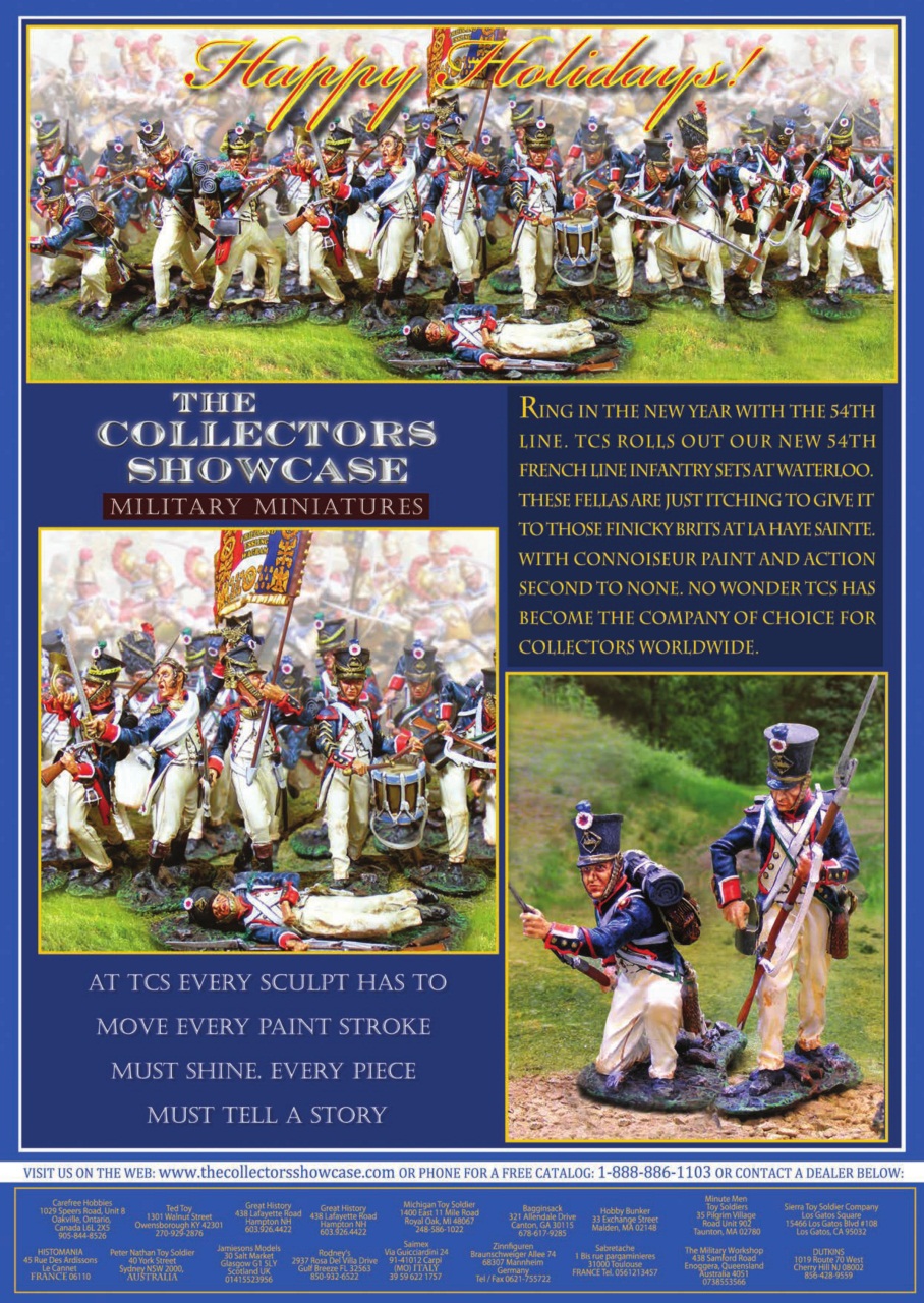 Toy Soldier & Model Figure Preview Pages