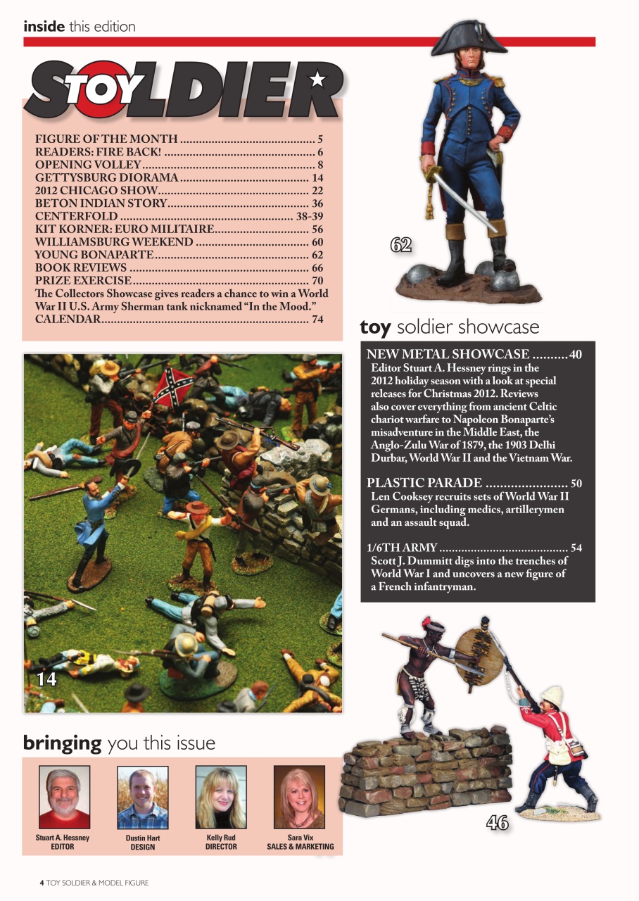 Toy Soldier & Model Figure Preview Pages