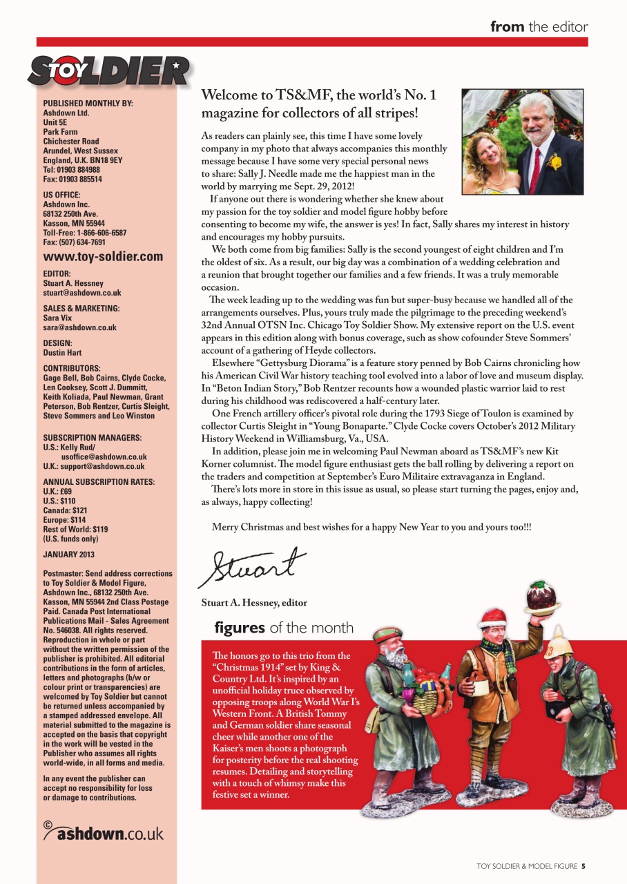 Toy Soldier & Model Figure Preview Pages