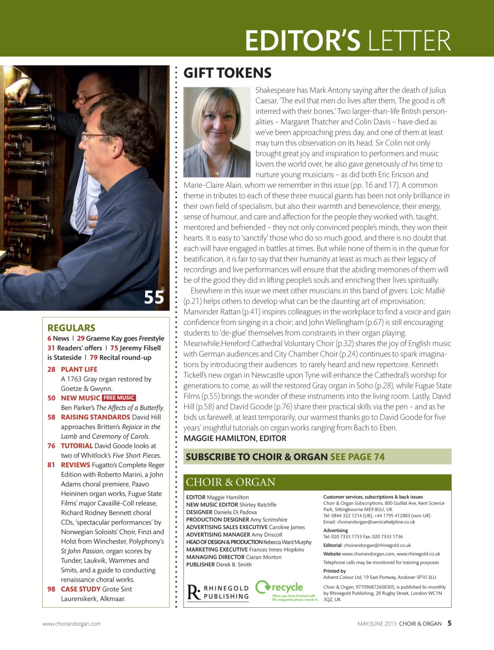 Choir & Organ Preview Pages