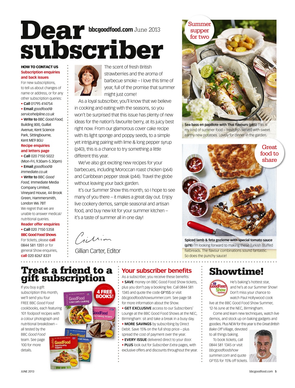 Good Food Magazine Preview Pages