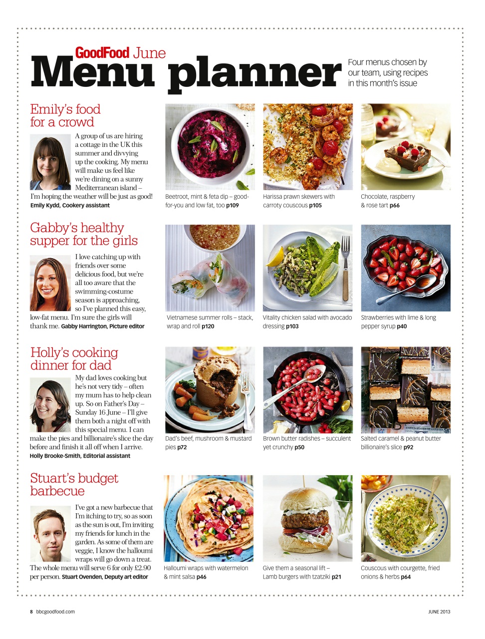 Good Food Magazine Preview Pages