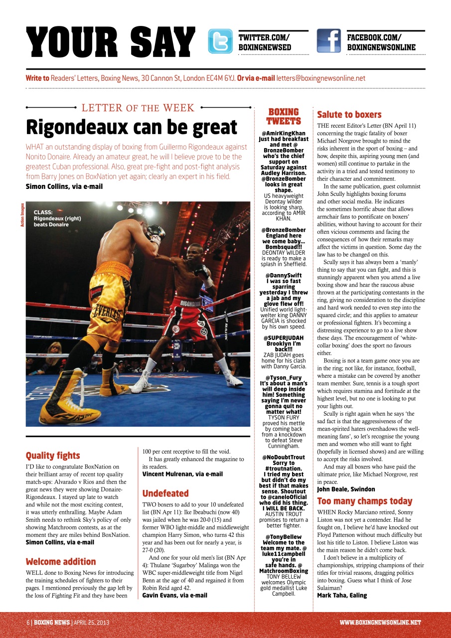Boxing News Preview Pages