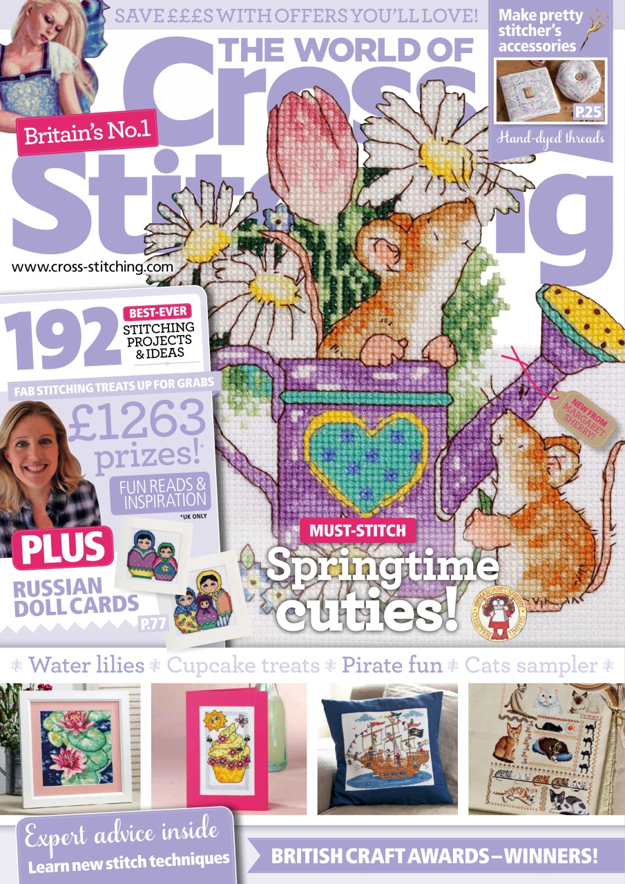 The World of Cross Stitching Preview Pages