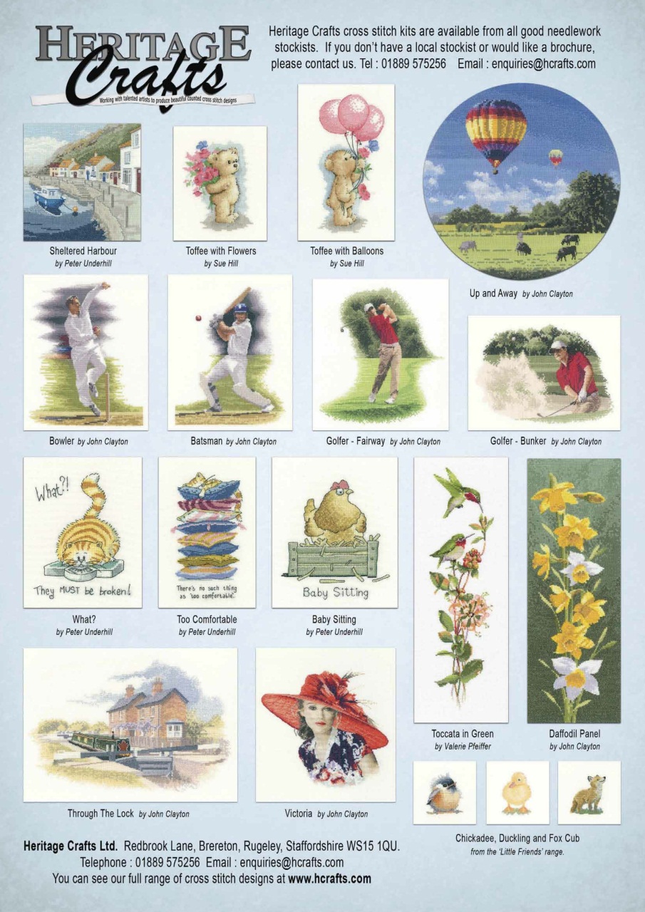 The World of Cross Stitching Preview Pages