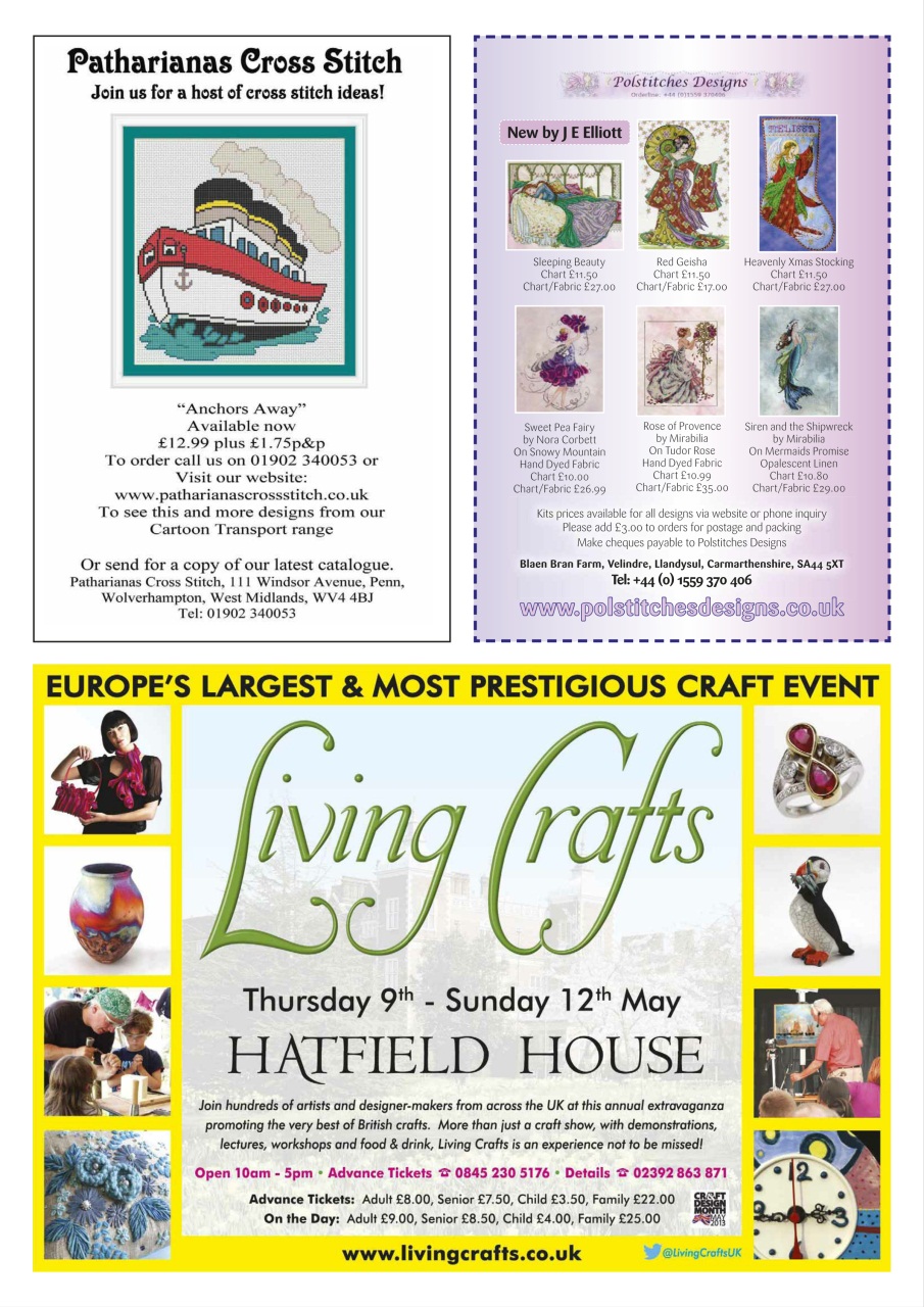 The World of Cross Stitching Preview Pages