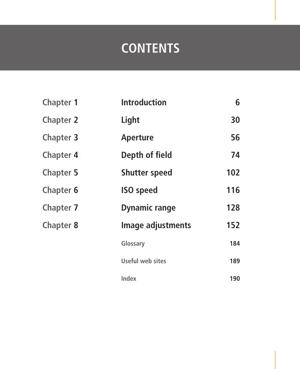 Outdoor Photography Preview Pages