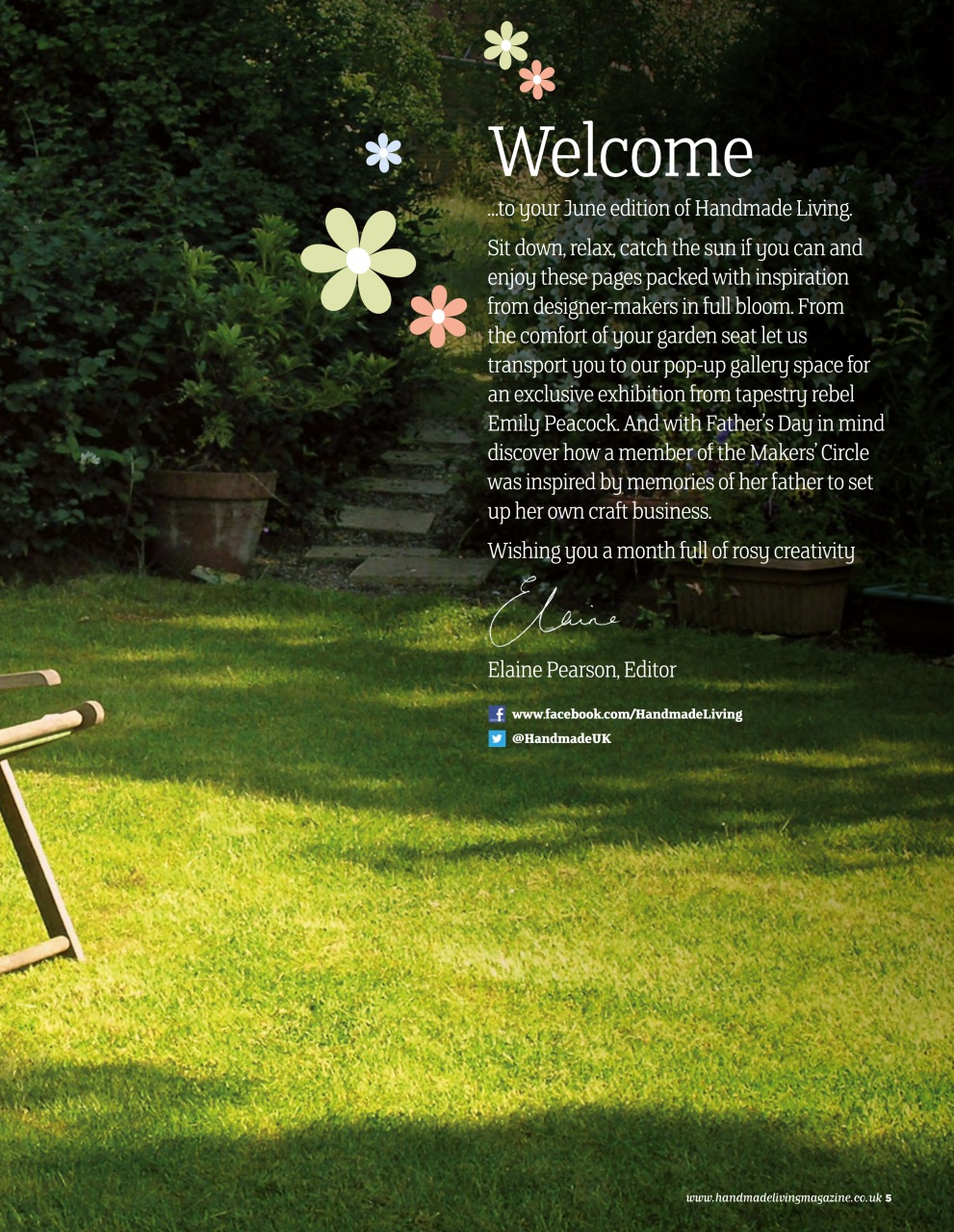 Handmade Living Preview Pages