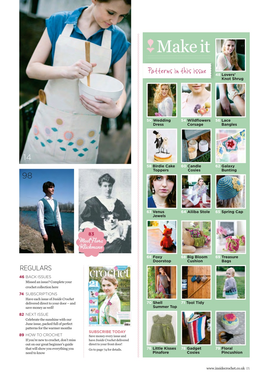 Inside Crochet Preview Pages