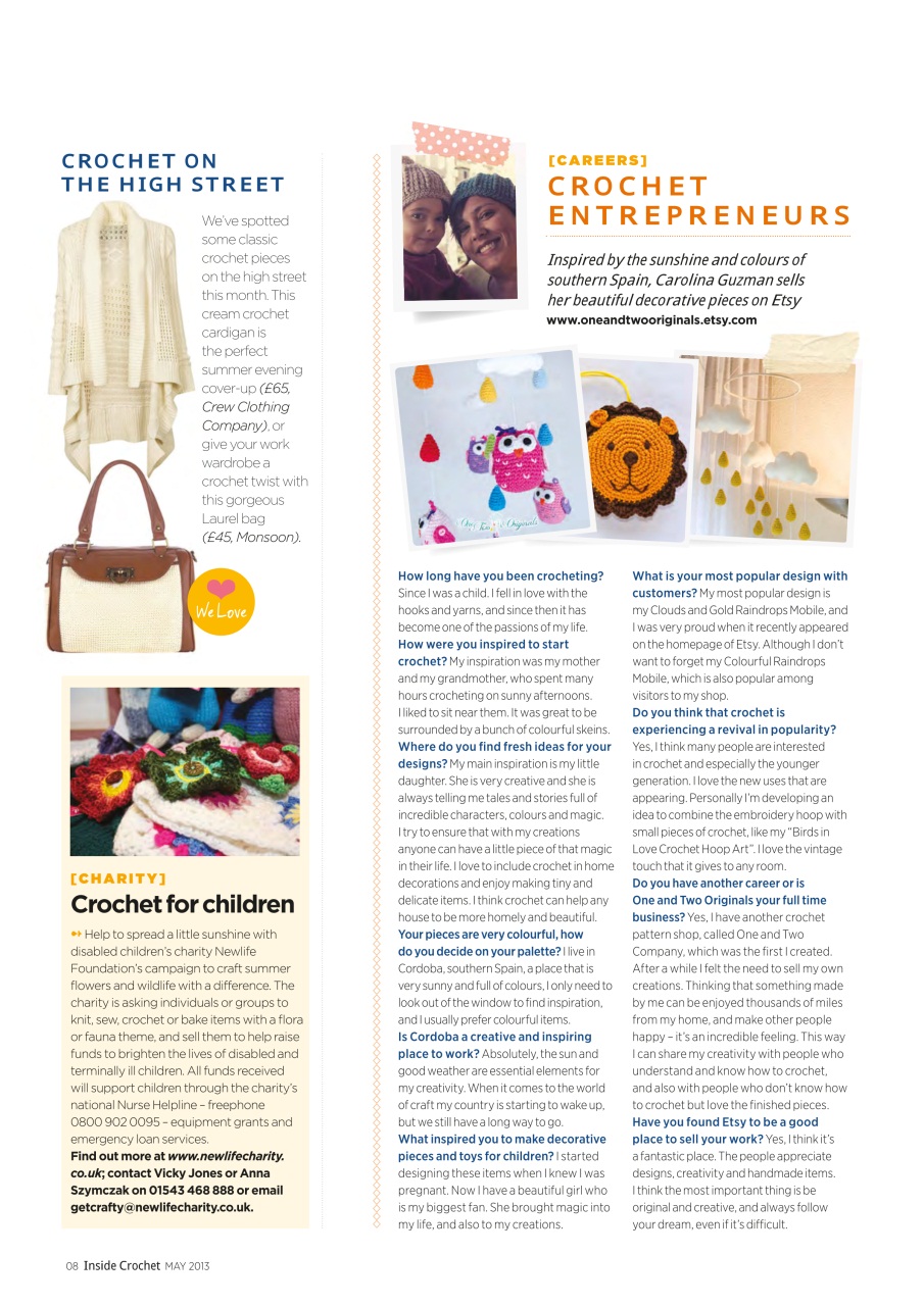 Inside Crochet Preview Pages