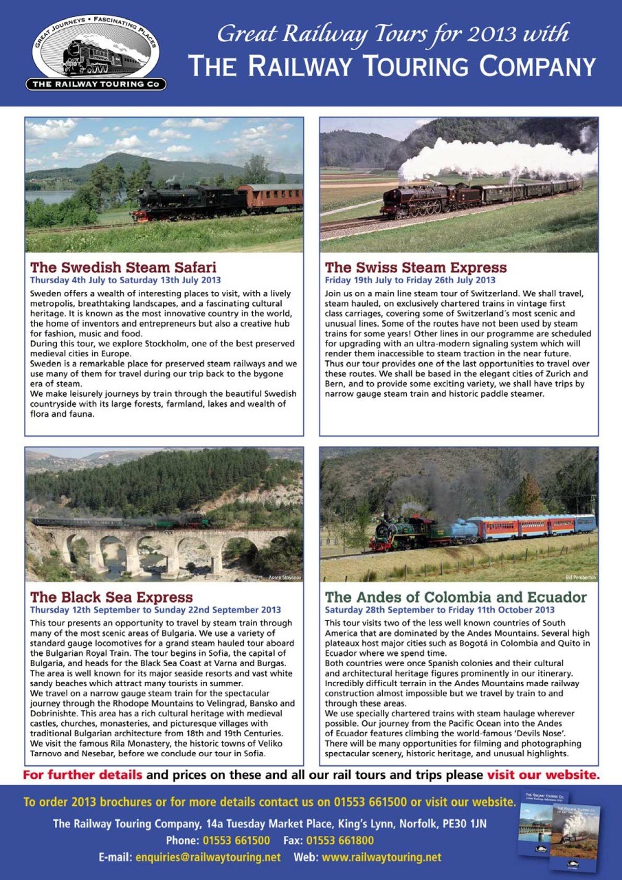 Railway Magazine Preview Pages