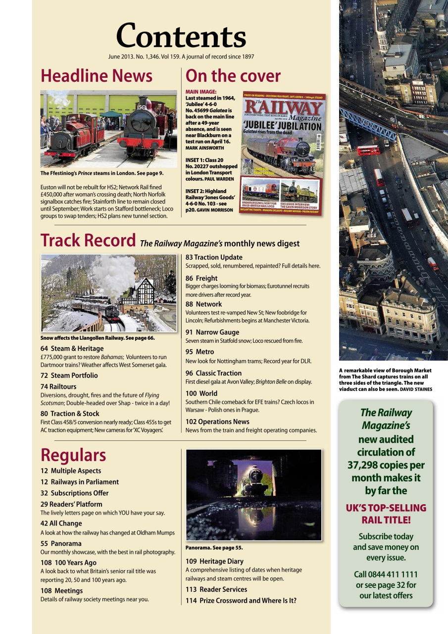 Railway Magazine Preview Pages