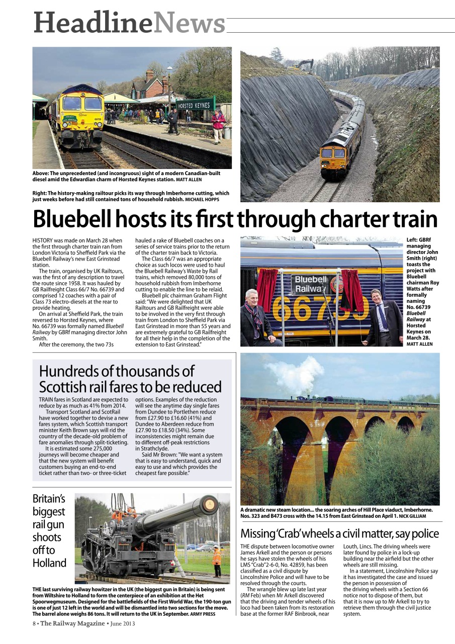 Railway Magazine Preview Pages