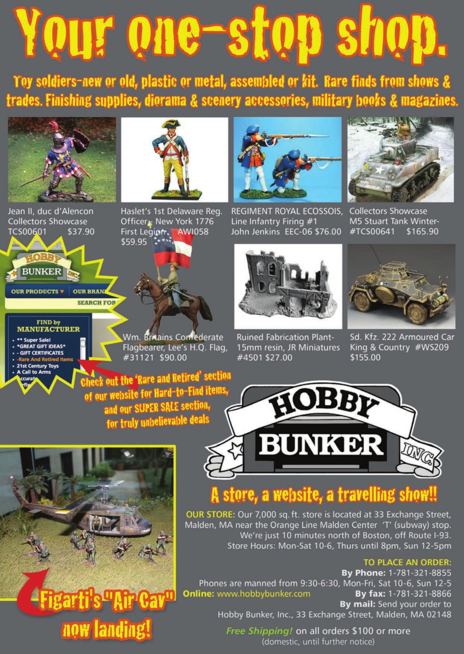 Toy Soldier & Model Figure Preview Pages