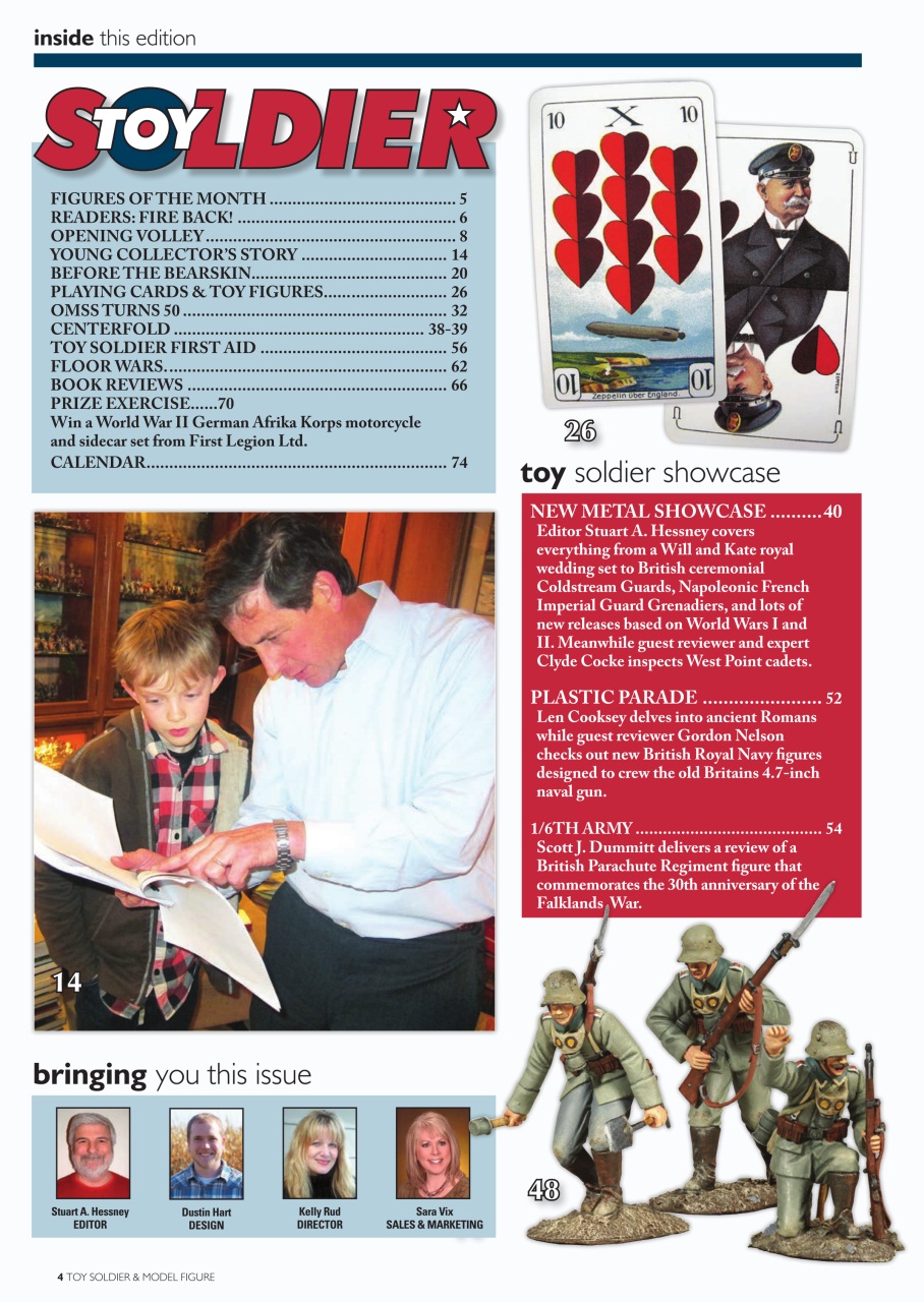 Toy Soldier & Model Figure Preview Pages